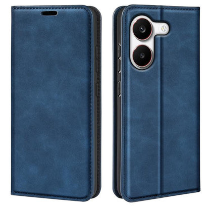 Retro-skin Magnetic Suction Leather Phone Case, For Redmi A7 Pro 171mm / Poco C85x 5G, For Xiaomi 17T, For Redmi Turbo 5 Max / Poco X8 Pro Max, For Redmi Turbo 5 5G / Poco X8 Pro 5G