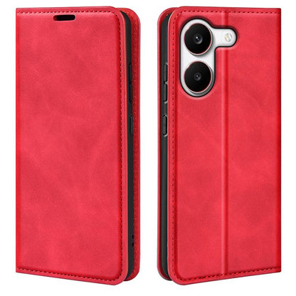 Retro-skin Magnetic Suction Leather Phone Case, For Redmi A7 Pro 171mm / Poco C85x 5G, For Xiaomi 17T, For Redmi Turbo 5 Max / Poco X8 Pro Max, For Redmi Turbo 5 5G / Poco X8 Pro 5G