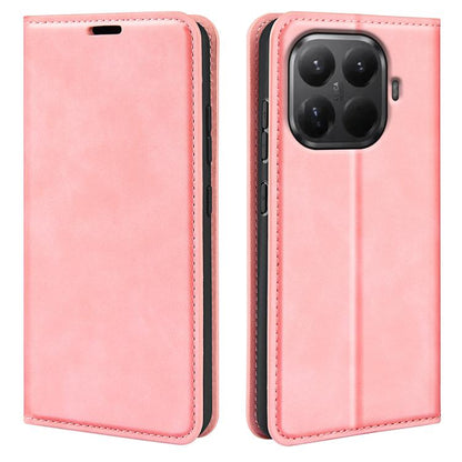 Retro-skin Magnetic Suction Leather Phone Case, For Redmi Note 17 Pro 5G Global 163mm, For Xiaomi 17T Pro 5G, For Redmi 15a 5G, For Xiaomi 17T 5G