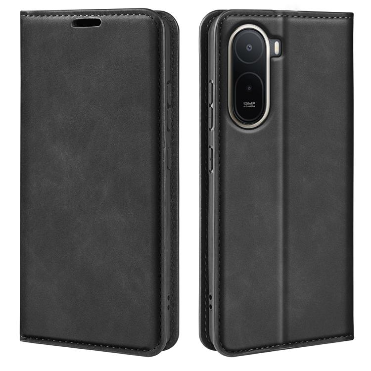 Retro-skin Magnetic Suction Leather Phone Case, For Redmi A7 Pro 171mm / Poco C85x 5G, For Xiaomi 17T, For Redmi Turbo 5 Max / Poco X8 Pro Max, For Redmi Turbo 5 5G / Poco X8 Pro 5G