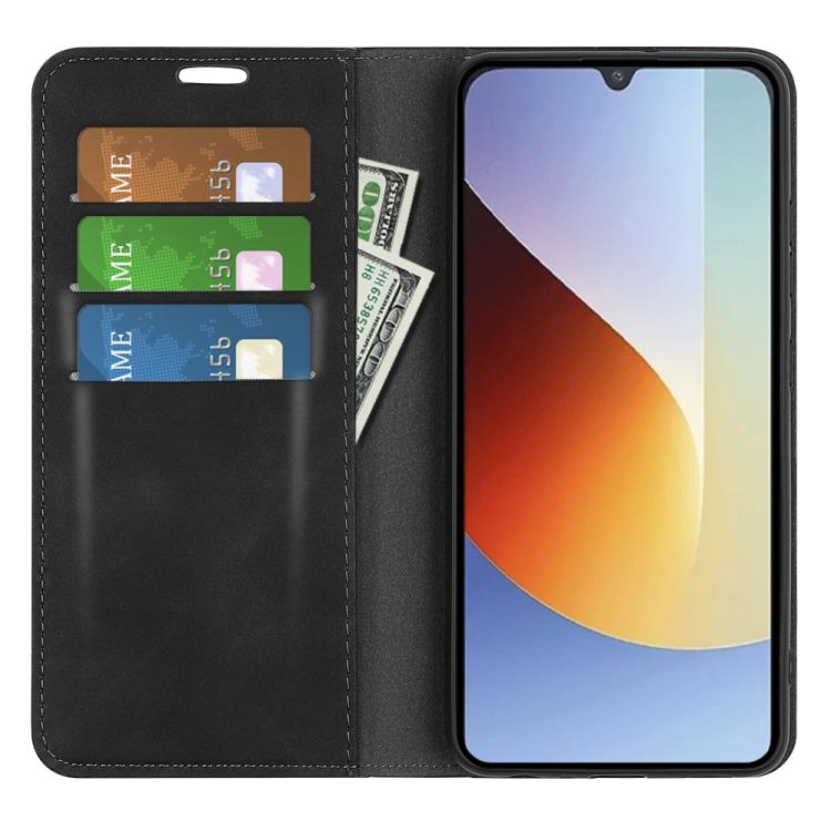 Retro-skin Magnetic Suction Leather Phone Case, For Redmi A7 Pro 171mm / Poco C85x 5G, For Xiaomi 17T, For Redmi Turbo 5 Max / Poco X8 Pro Max, For Redmi Turbo 5 5G / Poco X8 Pro 5G