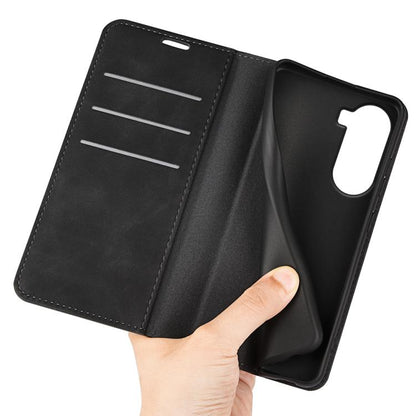 Retro-skin Magnetic Suction Leather Phone Case, For Redmi A7 Pro 171mm / Poco C85x 5G, For Xiaomi 17T, For Redmi Turbo 5 Max / Poco X8 Pro Max, For Redmi Turbo 5 5G / Poco X8 Pro 5G
