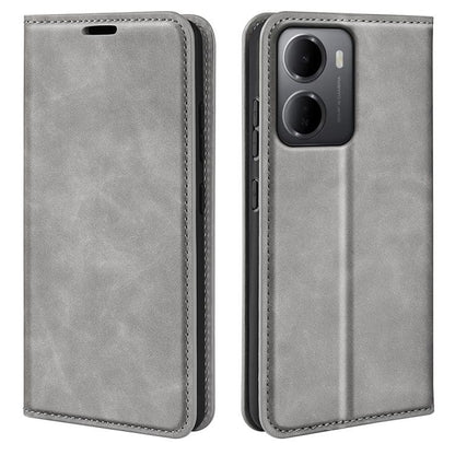 Retro-skin Magnetic Suction Leather Phone Case, For Redmi Note 17 Pro 5G Global 163mm, For Xiaomi 17T Pro 5G, For Redmi 15a 5G, For Xiaomi 17T 5G