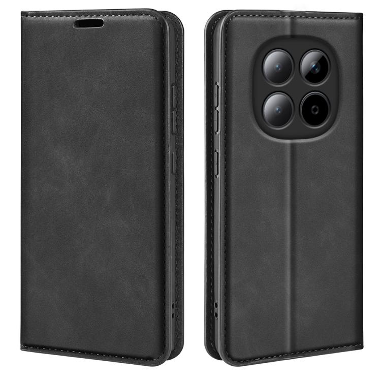 Retro-skin Magnetic Suction Leather Phone Case, For Xiaomi 17 Ultra, For Redmi Note 15 Pro 4G Global 163.2mm, For Xiaomi 17 Pro Max, For Redmi Note 15 Pro 5G Global 163.6mm