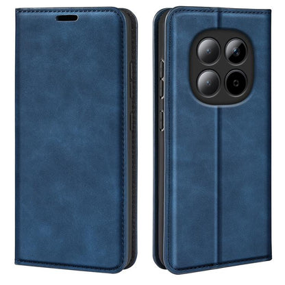 Retro-skin Magnetic Suction Leather Phone Case, For Xiaomi 17 Ultra, For Redmi Note 15 Pro 4G Global 163.2mm, For Xiaomi 17 Pro Max, For Redmi Note 15 Pro 5G Global 163.6mm