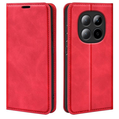 Retro-skin Magnetic Suction Leather Phone Case, For Xiaomi 17 Ultra, For Redmi Note 15 Pro 4G Global 163.2mm, For Xiaomi 17 Pro Max, For Redmi Note 15 Pro 5G Global 163.6mm