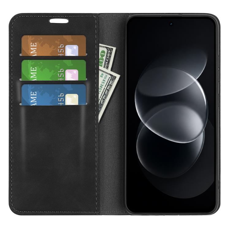 Retro-skin Magnetic Suction Leather Phone Case, For Redmi Note 17 Pro 5G Global 163mm, For Xiaomi 17T Pro 5G, For Redmi 15a 5G, For Xiaomi 17T 5G