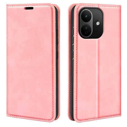 Retro-skin Magnetic Suction Leather Phone Case, For Redmi Note 17 Pro 5G Global 163mm, For Xiaomi 17T Pro 5G, For Redmi 15a 5G, For Xiaomi 17T 5G