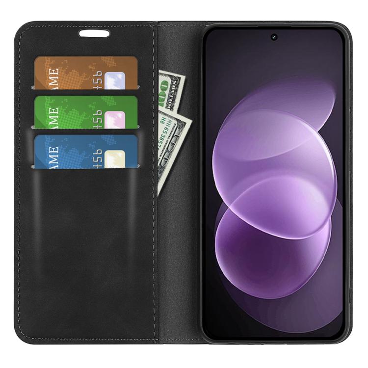 Retro-skin Magnetic Suction Leather Phone Case, For Redmi Note 17 Pro Max 5G Global 163mm, For Redmi A7 Pro 171mm / Poco C85x 5G, For Redmi Turbo 5 Max / Poco X8 Pro Max, For Redmi Turbo 5 5G / Poco X8 Pro 5G