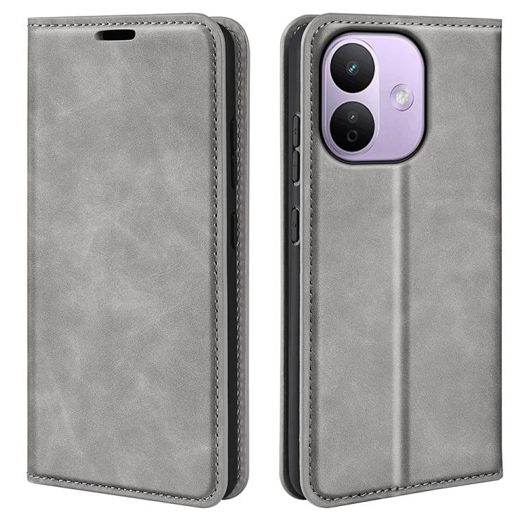 Retro-skin Magnetic Suction Leather Phone Case, For Redmi Note 17 Pro Max 5G Global 163mm, For Redmi A7 Pro 171mm / Poco C85x 5G, For Redmi Turbo 5 Max / Poco X8 Pro Max, For Redmi Turbo 5 5G / Poco X8 Pro 5G