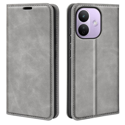 Retro-skin Magnetic Suction Leather Phone Case, For Redmi Note 17 Pro Max 5G Global 163mm, For Redmi A7 Pro 171mm / Poco C85x 5G, For Redmi Turbo 5 Max / Poco X8 Pro Max, For Redmi Turbo 5 5G / Poco X8 Pro 5G