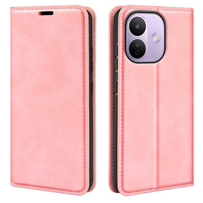 Retro-skin Magnetic Suction Leather Phone Case, For Redmi Note 17 Pro Max 5G Global 163mm, For Redmi A7 Pro 171mm / Poco C85x 5G, For Redmi Turbo 5 Max / Poco X8 Pro Max, For Redmi Turbo 5 5G / Poco X8 Pro 5G