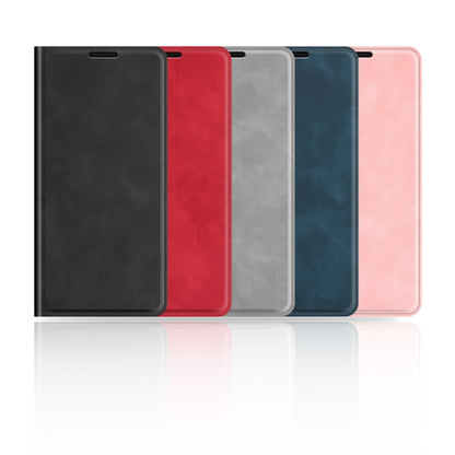 Retro-skin Magnetic Suction Leather Phone Case, Series 1