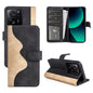 Stitching Horizontal Flip Leather Phone Case