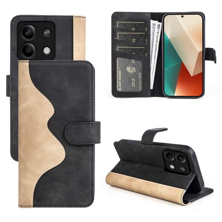 Stitching Horizontal Flip Leather Phone Case, For Xiaomi 14 Ultra, For Xiaomi 14 Pro, For Xiaomi 14, For Xiaomi Redmi Note 13 5G