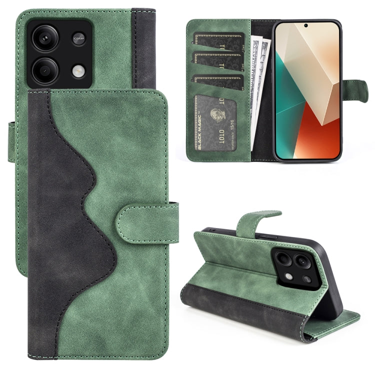 Stitching Horizontal Flip Leather Phone Case, For Xiaomi 14 Ultra, For Xiaomi 14 Pro, For Xiaomi 14, For Xiaomi Redmi Note 13 5G