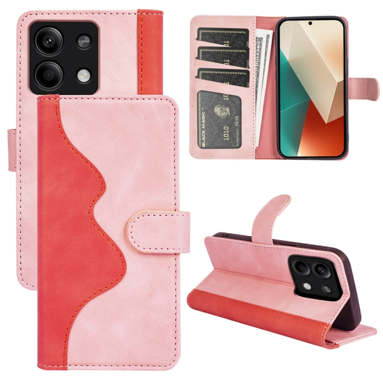 Stitching Horizontal Flip Leather Phone Case, For Xiaomi 14 Ultra, For Xiaomi 14 Pro, For Xiaomi 14, For Xiaomi Redmi Note 13 5G