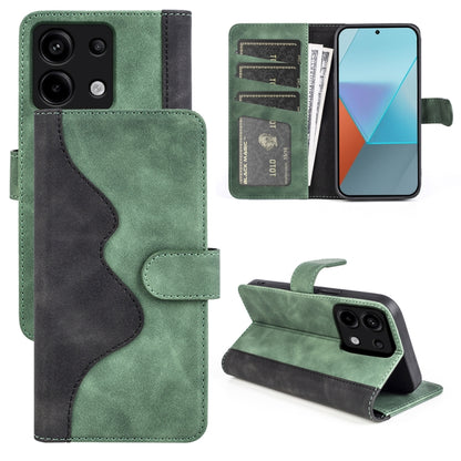 Stitching Horizontal Flip Leather Phone Case, For Xiaomi Redmi 13C, For Xiaomi Redmi Note 13 Pro+, For Xiaomi Redmi Note 13 Pro 5G, For Xiaomi Redmi K70