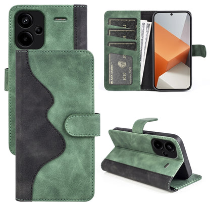 Stitching Horizontal Flip Leather Phone Case, For Xiaomi Redmi 13C, For Xiaomi Redmi Note 13 Pro+, For Xiaomi Redmi Note 13 Pro 5G, For Xiaomi Redmi K70