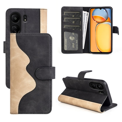 Stitching Horizontal Flip Leather Phone Case, For Xiaomi Redmi 13C, For Xiaomi Redmi Note 13 Pro+, For Xiaomi Redmi Note 13 Pro 5G, For Xiaomi Redmi K70