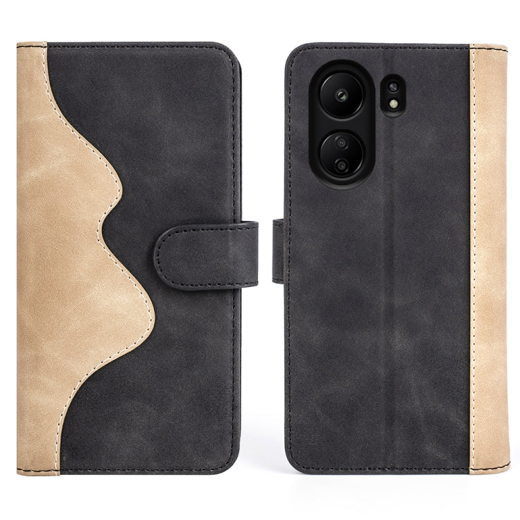 Stitching Horizontal Flip Leather Phone Case, For Xiaomi Redmi 13C, For Xiaomi Redmi Note 13 Pro+, For Xiaomi Redmi Note 13 Pro 5G, For Xiaomi Redmi K70