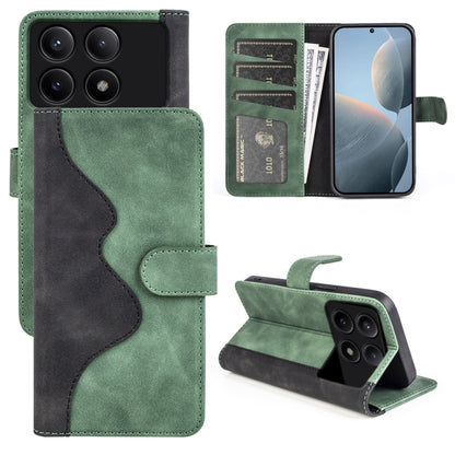Stitching Horizontal Flip Leather Phone Case, For Xiaomi Redmi Turbo 3, For Xiaomi Redmi A3, For Xiaomi Redmi Note 13 4G, For Xiaomi Redmi K70E