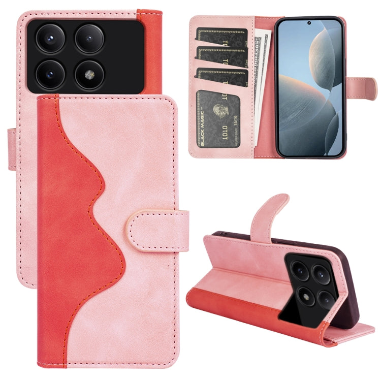 Stitching Horizontal Flip Leather Phone Case, For Xiaomi Redmi Turbo 3, For Xiaomi Redmi A3, For Xiaomi Redmi Note 13 4G, For Xiaomi Redmi K70E