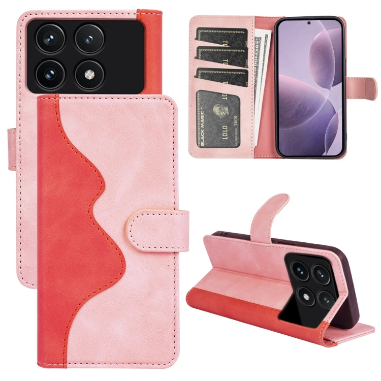 Stitching Horizontal Flip Leather Phone Case, For Xiaomi Redmi 13C, For Xiaomi Redmi Note 13 Pro+, For Xiaomi Redmi Note 13 Pro 5G, For Xiaomi Redmi K70