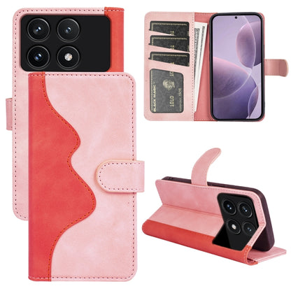 Stitching Horizontal Flip Leather Phone Case, For Xiaomi Redmi 13C, For Xiaomi Redmi Note 13 Pro+, For Xiaomi Redmi Note 13 Pro 5G, For Xiaomi Redmi K70