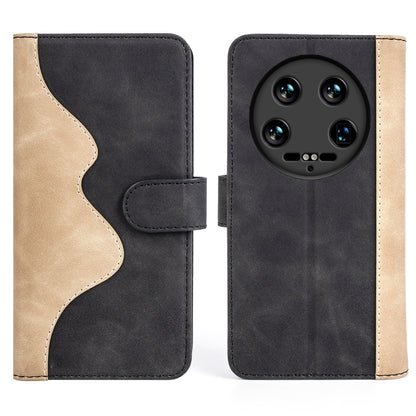 Stitching Horizontal Flip Leather Phone Case, For Xiaomi 14 Ultra, For Xiaomi 14 Pro, For Xiaomi 14, For Xiaomi Redmi Note 13 5G