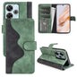 Stitching Horizontal Flip Leather Phone Case