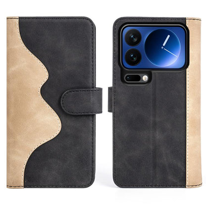 Stitching Horizontal Flip Leather Phone Case, For Xiaomi 17 Pro, For Xiaomi 17, For Xiaomi 14T Pro, For Xiaomi Redmi Note 13R 5G