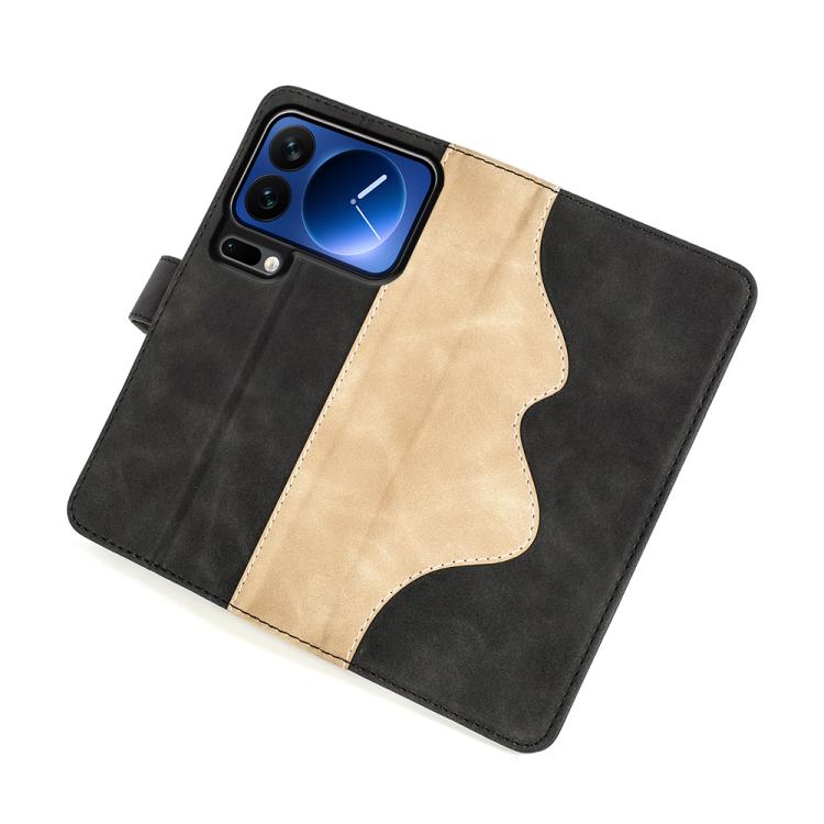Stitching Horizontal Flip Leather Phone Case, For Xiaomi 17 Pro, For Xiaomi 17, For Xiaomi 14T Pro, For Xiaomi Redmi Note 13R 5G