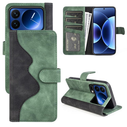 Stitching Horizontal Flip Leather Phone Case, For Xiaomi 17 Pro, For Xiaomi 17, For Xiaomi 14T Pro, For Xiaomi Redmi Note 13R 5G