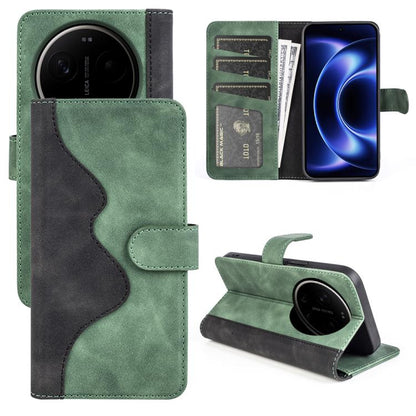 Stitching Horizontal Flip Leather Phone Case, For Xiaomi 17 Ultra, For Redmi Note 15 Pro 4G Global 163.2mm, For Xiaomi 17 Pro Max, For Redmi Note 15 Pro 5G Global 163.6mm