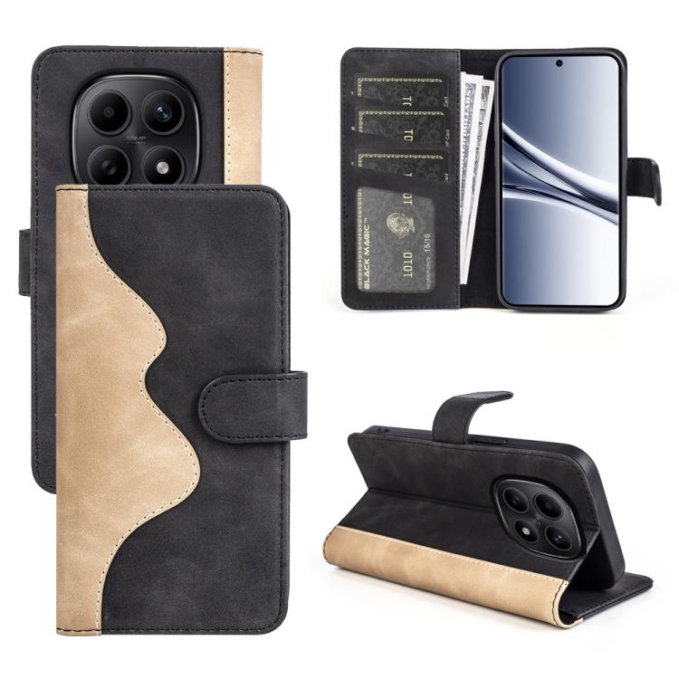 Stitching Horizontal Flip Leather Phone Case, For Xiaomi 13T, For Redmi Note 15 Pro+ 5G Global 163.3mm, For Redmi Note 15 4G / 5G EU 164mm