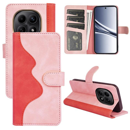 Stitching Horizontal Flip Leather Phone Case, For Xiaomi 13T, For Redmi Note 15 Pro+ 5G Global 163.3mm, For Redmi Note 15 4G / 5G EU 164mm
