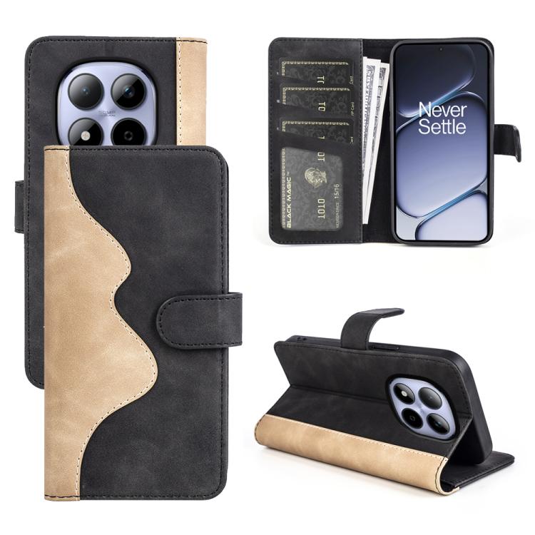 Stitching Horizontal Flip Leather Phone Case, For Xiaomi 17 Ultra, For Redmi Note 15 Pro 4G Global 163.2mm, For Xiaomi 17 Pro Max, For Redmi Note 15 Pro 5G Global 163.6mm