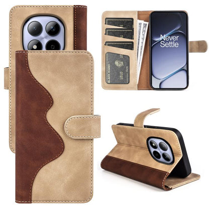 Stitching Horizontal Flip Leather Phone Case, For Xiaomi 17 Ultra, For Redmi Note 15 Pro 4G Global 163.2mm, For Xiaomi 17 Pro Max, For Redmi Note 15 Pro 5G Global 163.6mm