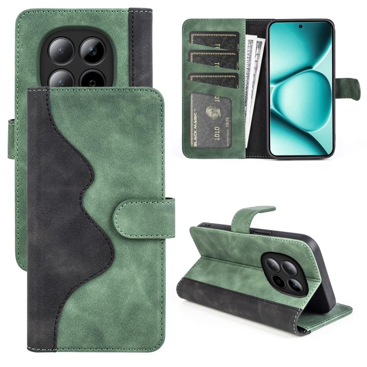 Stitching Horizontal Flip Leather Phone Case, For Xiaomi 13T, For Redmi Note 15 Pro+ 5G Global 163.3mm, For Redmi Note 15 4G / 5G EU 164mm