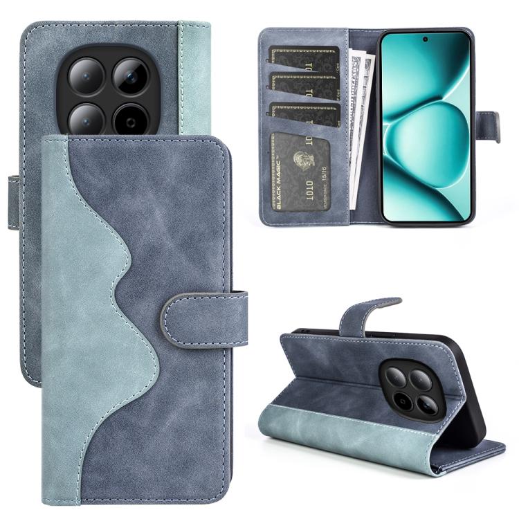 Stitching Horizontal Flip Leather Phone Case, For Xiaomi 13T, For Redmi Note 15 Pro+ 5G Global 163.3mm, For Redmi Note 15 4G / 5G EU 164mm