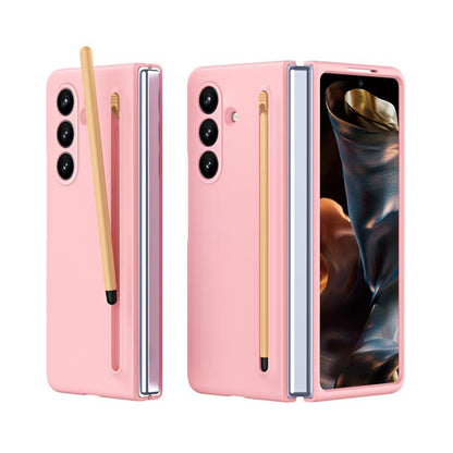 Skinfeel Shockproof Phone Case, No Pen, For Samsung Galaxy Z Fold7 5G, For Samsung Galaxy Z Fold6, For Samsung Galaxy Z Fold5 5G, For Samsung Galaxy Z Fold4