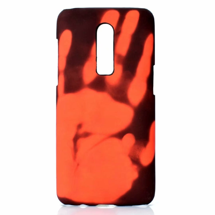 Paste Skin + PC Thermal Sensor Discoloration Case for One Plus 6