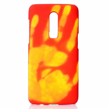 Paste Skin + PC Thermal Sensor Discoloration Case for One Plus 6