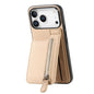 Carbon Fiber Vertical Flip Zipper Phone Case, For iPhone 17e / 16e, For iPhone 17 Pro Max, For iPhone 17, For  iPhone 16 Pro Max