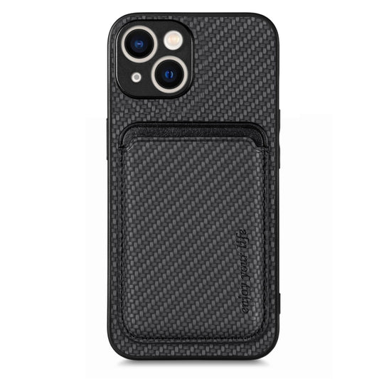 Carbon Fiber Leather Card Magsafe Phone Case