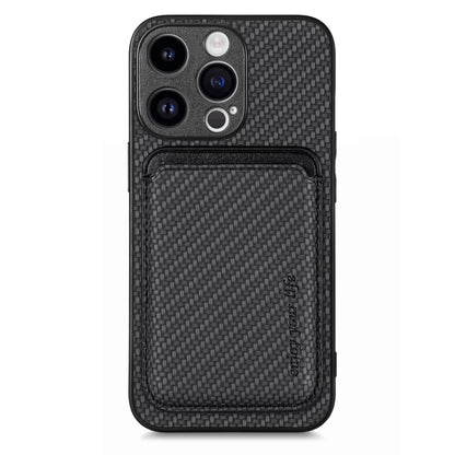 Carbon Fiber Leather Card Magsafe Phone Case