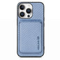 Carbon Fiber Leather Card Magsafe Phone Case, For iPhone Air, For iPhone 16 Pro Max, For iPhone 16 Pro, For iPhone 16 Plus