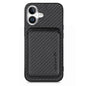 Carbon Fiber Leather Card Magsafe Phone Case
