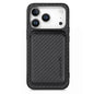 Carbon Fiber Leather Card Magsafe Phone Case